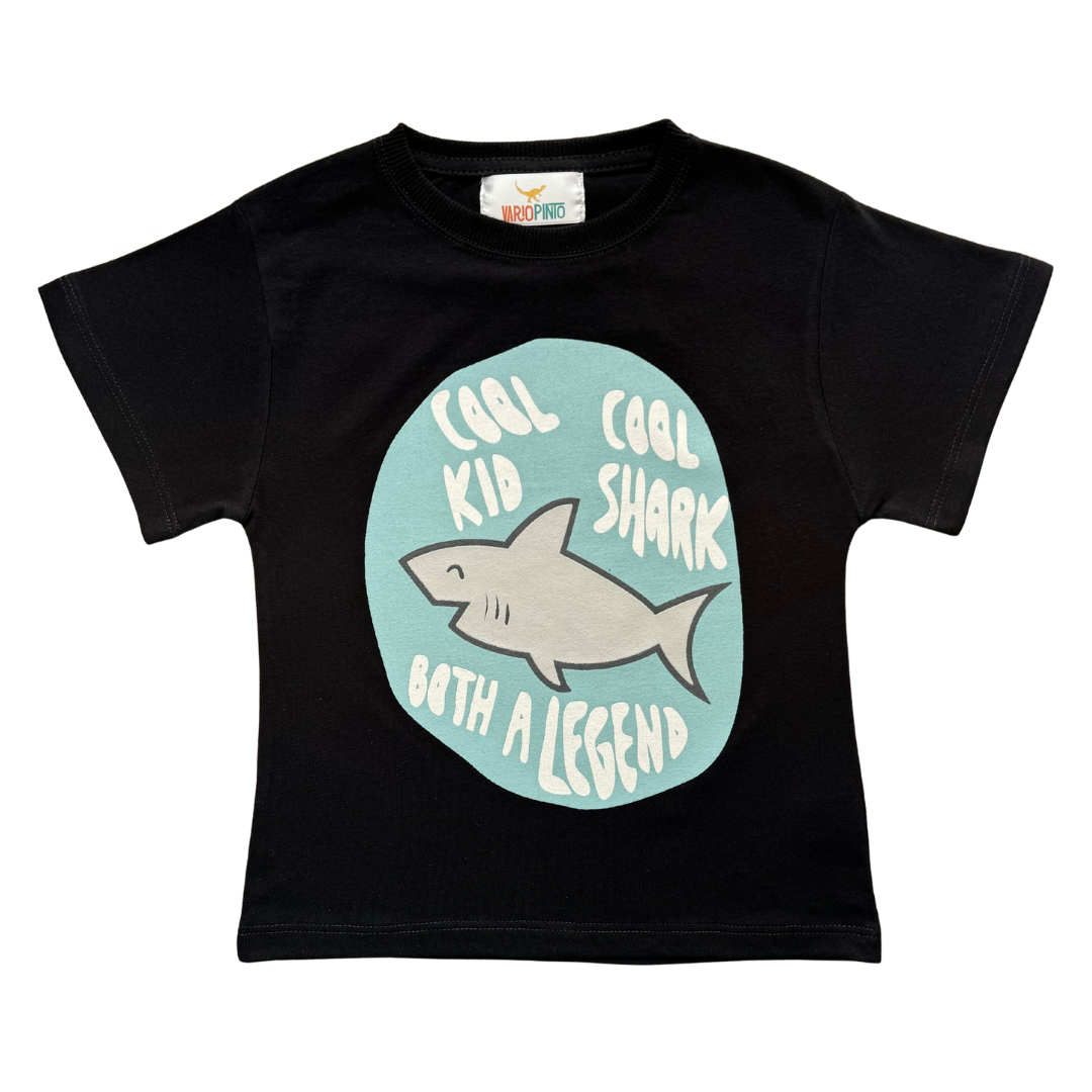 Playera cool shark-Niño