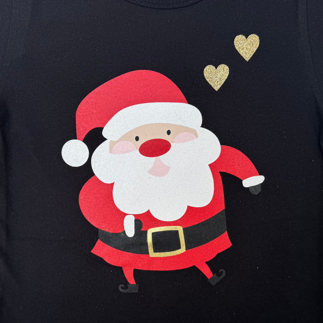 Blusa Navideña Santa Claus-Niña