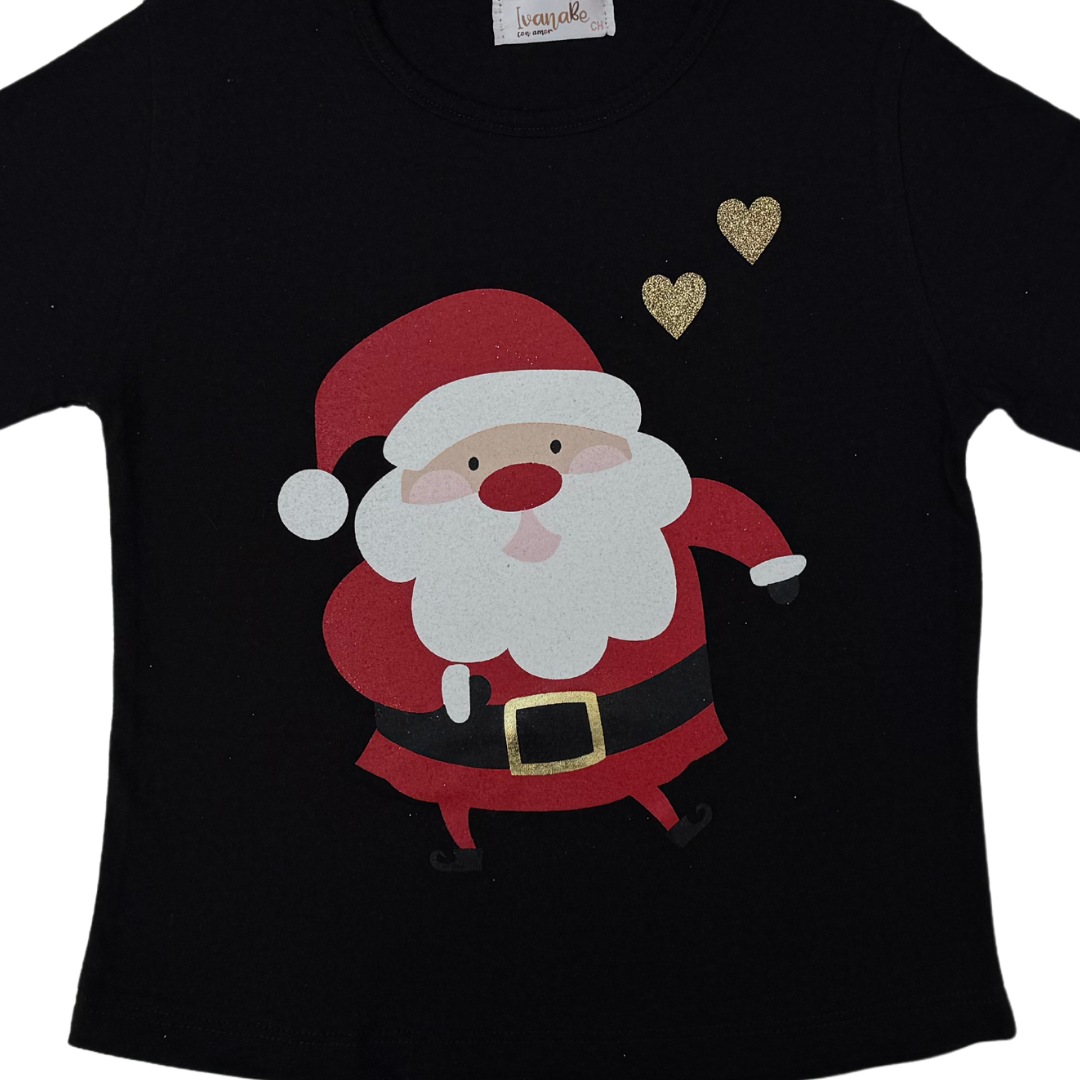 Blusa Navideña Santa Claus-Niña