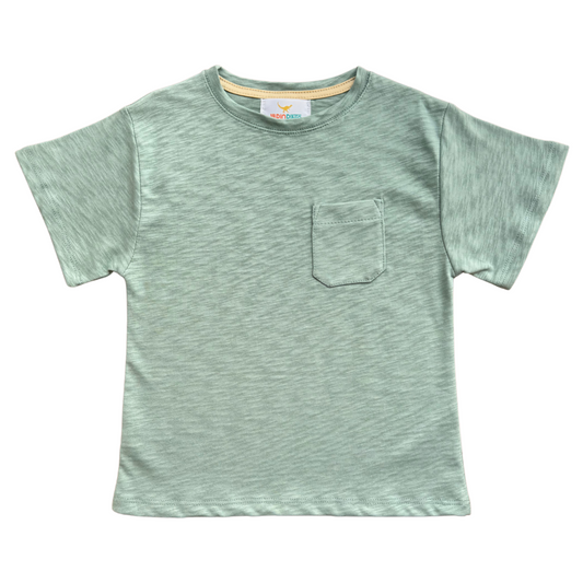 Playera verde-Niño