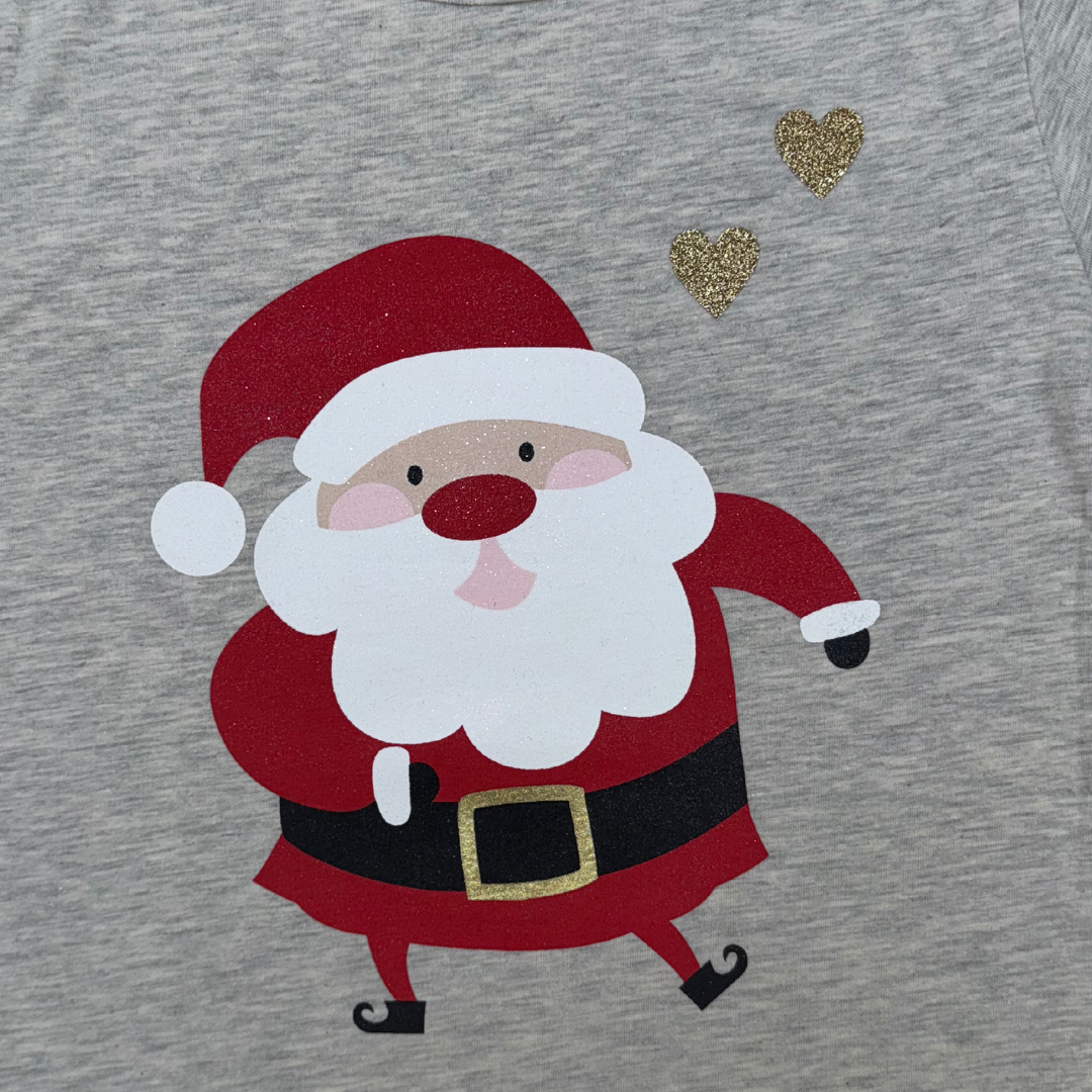 Blusa Navideña Santa Claus-Niña