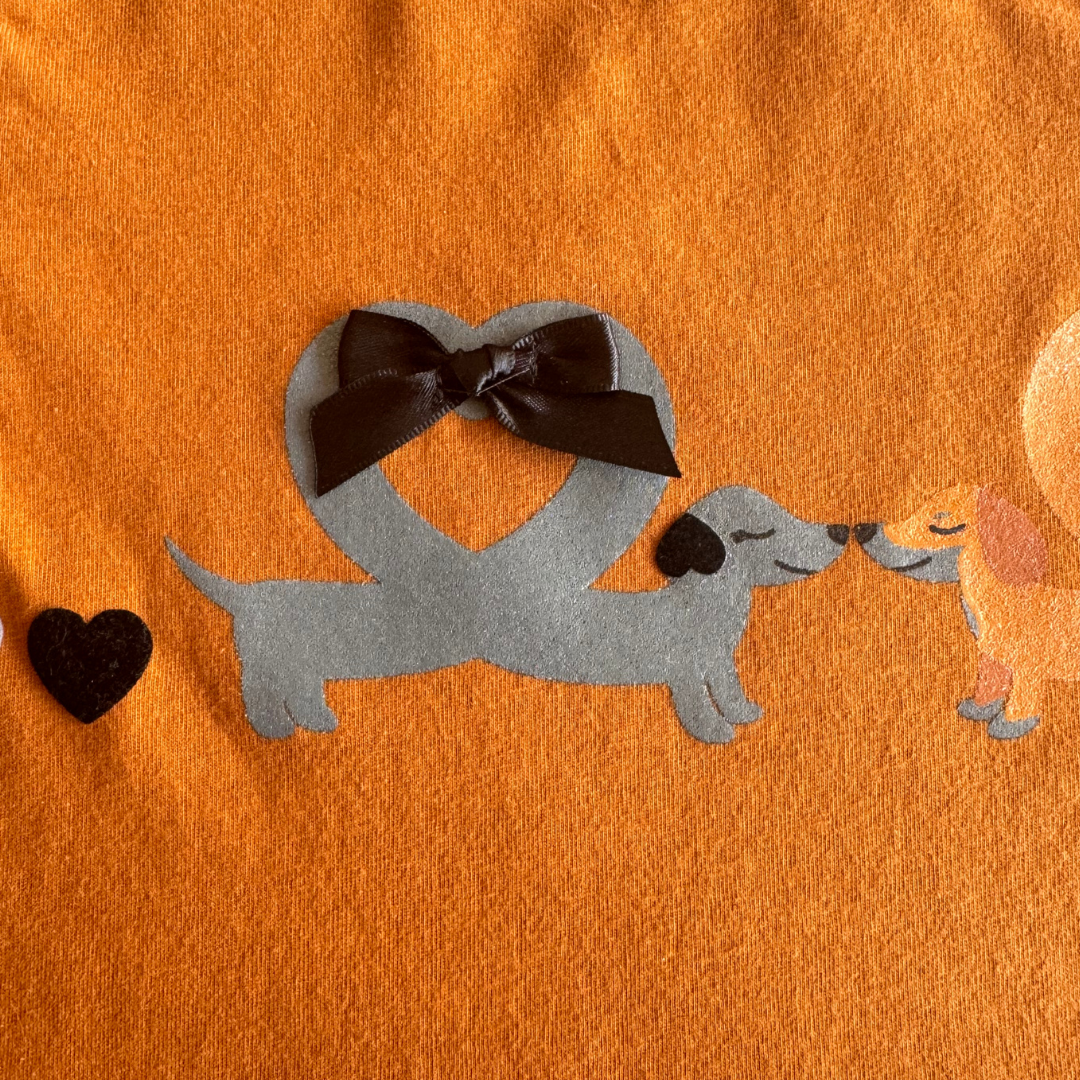 Blusa perritos corazón-Niña