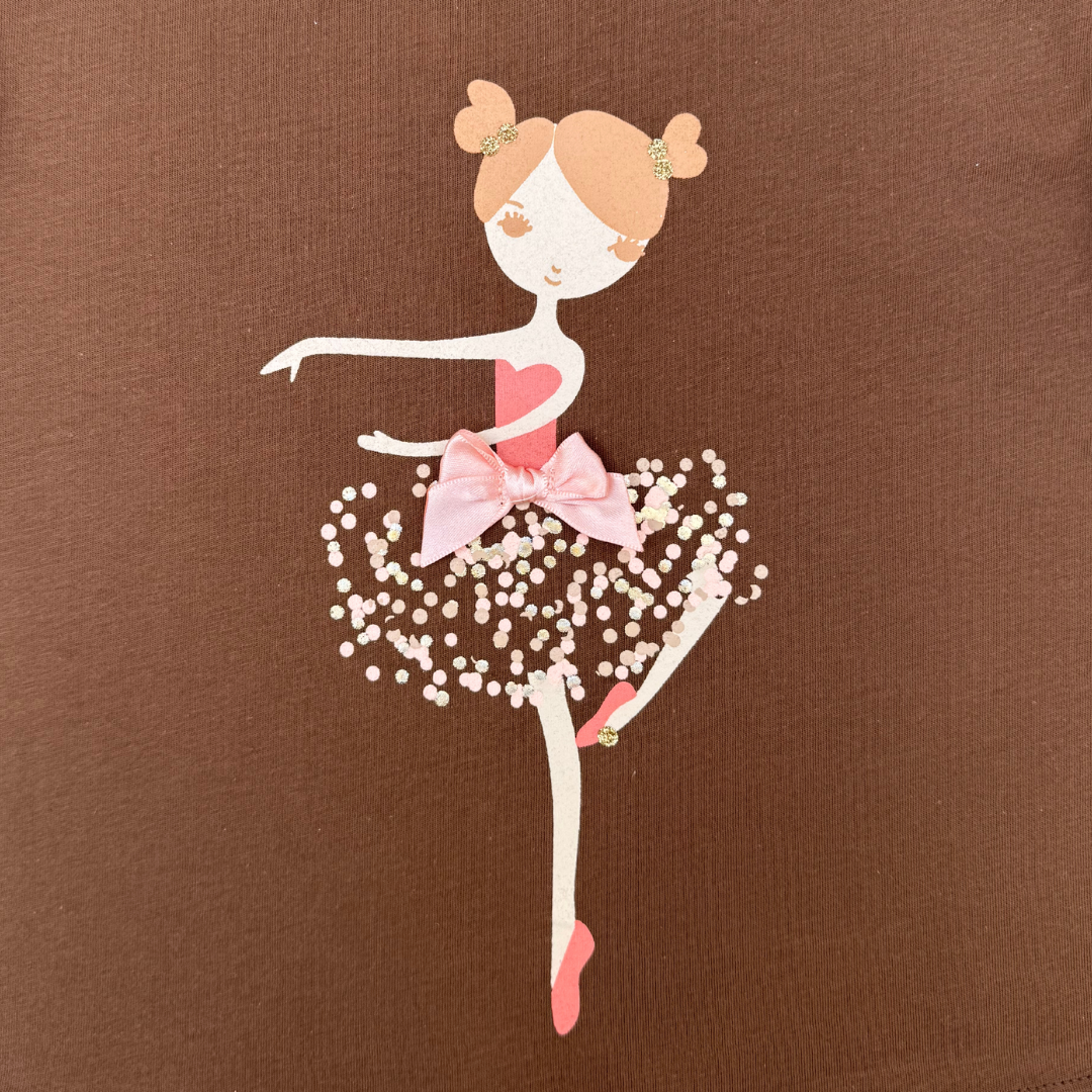 Blusa bailarina manga larga-Niña